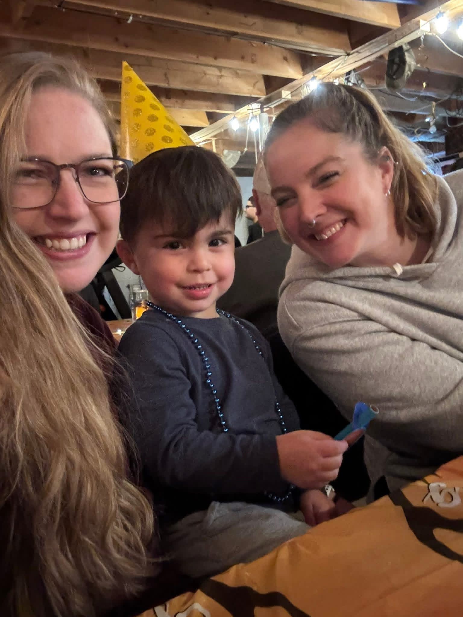 Theo with his blondies 🥰